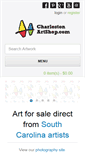 Mobile Screenshot of charlestonartshop.com